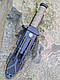Тактичний ніж із кресалом і компасом, фото 2