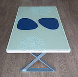 Сервірувальний килимок "Краплі" під тарілку (37 x43sм) (набір 2 шт). Синій, фото 2