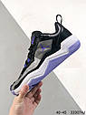 Eur40-46 чоловічі кросівки Jordan Westbrook One Take 4 Black Purple Джордан, фото 9