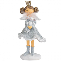 Статуетка дитяча принцеса фея з кроликом 21 см