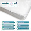 Водостійкий Махровий Наматрасник Чохол ТЕП Waterproof Bamboo 200х220см, фото 7