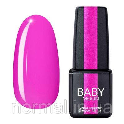 Baby Moon — Гель-лак "Dolce Rose" 16 — неоново-рожевий ємаль (6 мл)