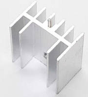 Радіатор алюмінієвий 25*23*16мм TO-220 aluminum heat sink (with pin)