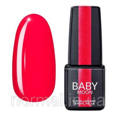 Baby Moon - Гель-лак "Dolce Rose" 21 - яскравий вогнено-рожевий емаль (6 мл)