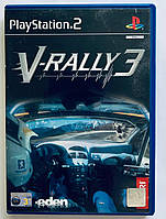 V-Rally 3, Б/У, английская версия - диск для PlayStation 2