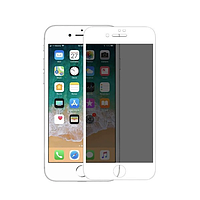Захисне скло Fiji Privacy для Apple Iphone 8 антишпигун Anti-peeping Full Glue білий 0,26 мм