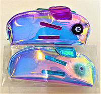 Пенал - кошелёк, пластиковый, мягкий, прозрачный, кролик, ассорти. 8830 Shinerichy