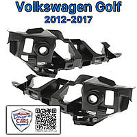 Volkswagen Golf 2012-2016 правый кронштейн, крепление бампера переднего, 5G0807050A