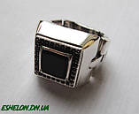 Печатка чоловіча срібна Orient, фото 3