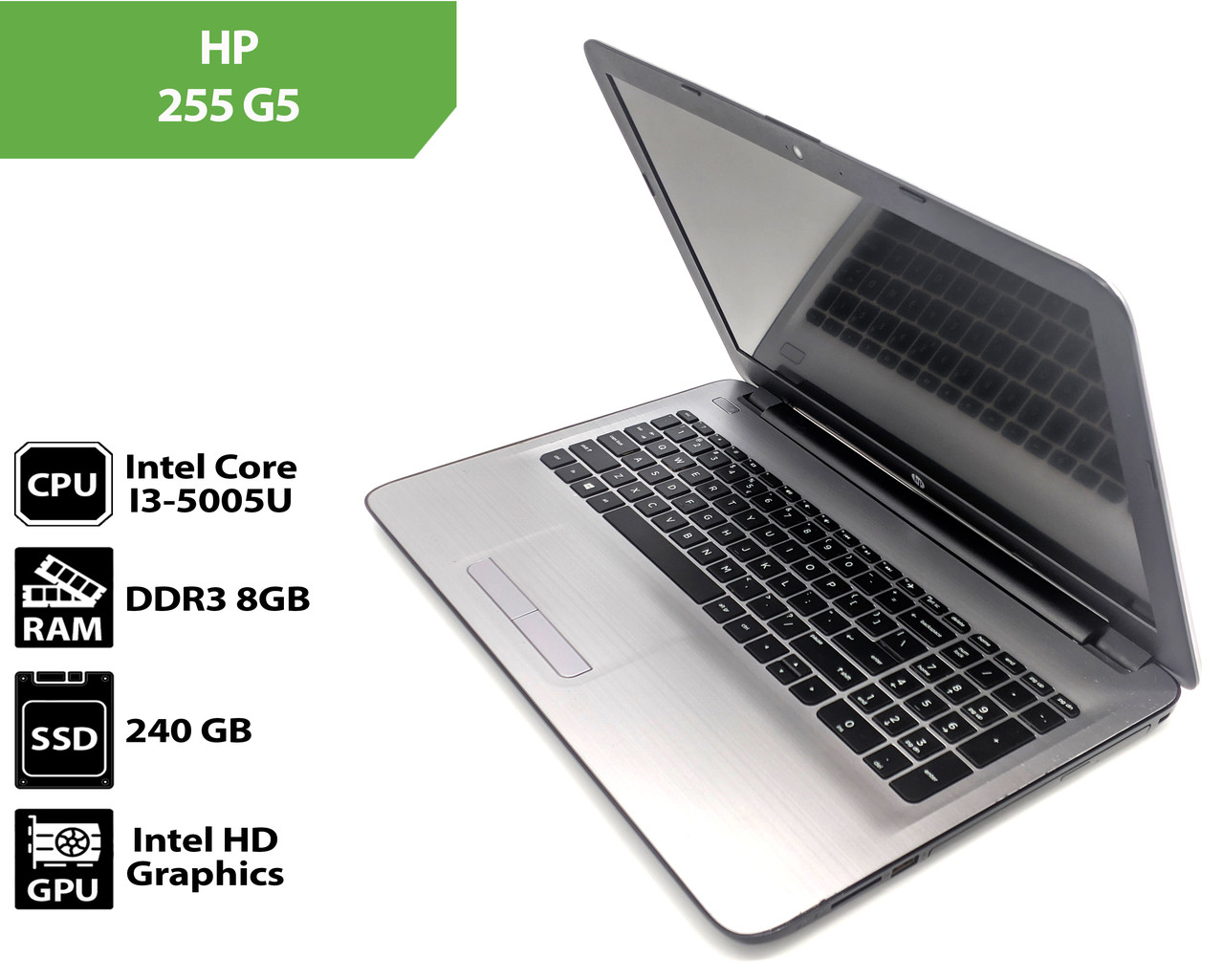 Ноутбук HP 255 G5 (15.6" / Intel Core I3-5005U / 8Gb / SSD 240Gb)