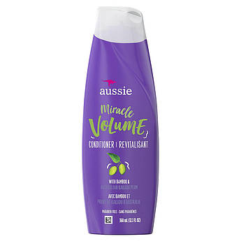 Кондиціонер для відновлення й об'єму волосся Aussie Miracle Volume Conditioner Kakadu Plum & Bamboo 236 мл