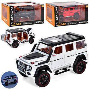 Дитячий іграшковий джип Mercedes-Benz (3 кольори, світло, звук, масштаб 1:22, відчиняються двері) AP-1719