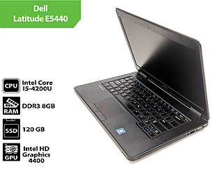 Нотубук Б/В Dell Latitude E5440 (14.1"/Intel Core I5-4200U / DDR3 8Gb / SSD 120 Gb)