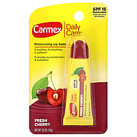 Бальзам для губ Carmex Daily Care Moisturizing Lip Balm Fresh Cherry SPF 15 10 г, фото 2