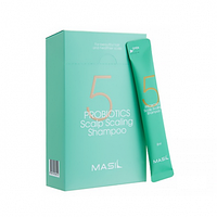 Шампунь для глубокого очищения кожи головы Masil 5 Probiotics Scalp Scaling Shampoo 8 ml