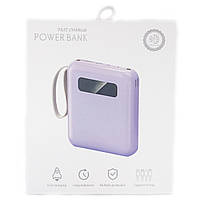 Power Bank 5000 mAh з екраном і ліхтариком 4 в 1 (Kaws) | Компактний портативний зарядний пристрій, фото 8