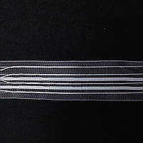 Тасьма бантова прозора для штор, тюлі ширина 60 мм. моток 50 м (FU-093-M), фото 4