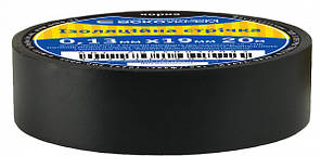 Ізолента чорна ПВХ 0,13мм*19мм/20м, АСКО-УКРЕМ для електроізоляції проводів, фото 3