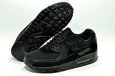 Кросівки Nike Air Max 90 чорні чоловічі (Найк Аір Макс), фото 3