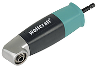 Угловой адаптер для шуруповёрта Wolfcraft 4688000 : 1/4, max. 400 об/мин, max.13 Н м