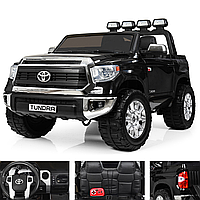 Детский электромобиль Toyota Tundra JJ2255EL-2 джип двухместный черный