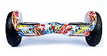 Гіроборд Smart Balance Wheel Pro Premium 10.5 Помаранчевий графіті, фото 2