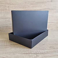 Подарункова коробка без логотипу чорна маленька