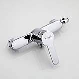 Змішувач для душу з гігієнічною лійкою Frap F2041, хром, фото 2