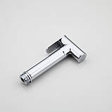 Змішувач для душу з гігієнічною лійкою Frap F2041, хром, фото 3