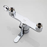 Змішувач для душу з гігієнічною лійкою Frap F2041, хром, фото 5