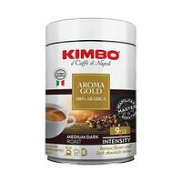 Молотый кофе Kimbo Aroma gold 100% Arabica 250 г ж/б Опт от 6 шт
