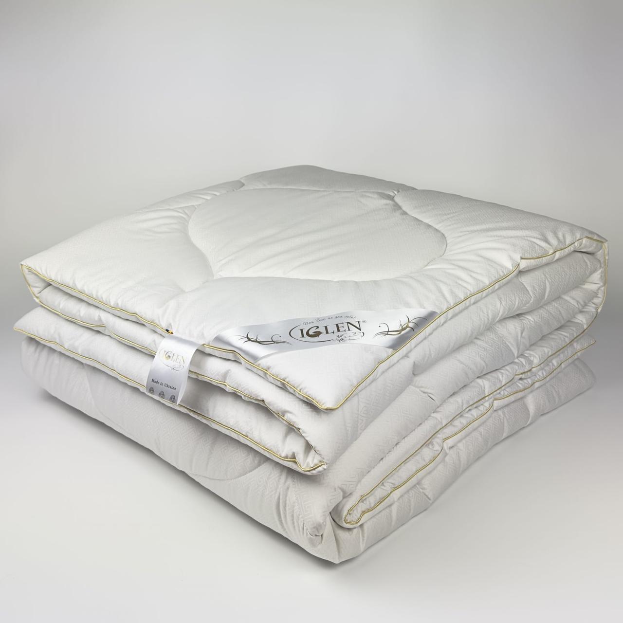 Ковдра з овечої вовни в жакардовому дамаску зимова, фото 1