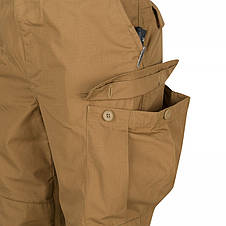 Штани Helikon-Tex BDU Mk2 — PolyCotton Ripstop — Coyote, фото 4