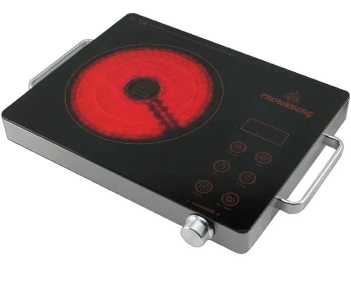 Електроплита інфрачервона Crownberg CB-1324 одноконфоркова 2000 Вт, фото 1