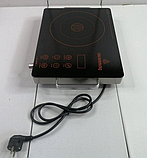 Електроплита інфрачервона Crownberg CB-1324 одноконфоркова 2000 Вт, фото 9