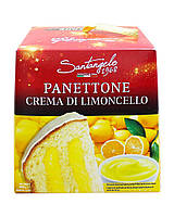 Паска з лимонним кремом Santagelo PANETONE alla crema di Limone, 908 г