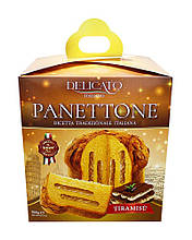 Паска Панеттоне з кремом тірамісу Delicato PANETTONE Tiramisu, 900 г (8004970152105)