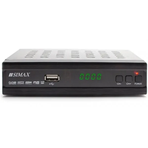 Приймач цифрового телебачення Simax Metal Blue KL1801 IPTV DVB-T2