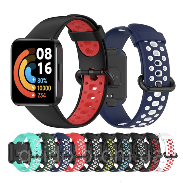 Ремешок для Часов Mi Watch 2 Lite / Redmi Watch 2 Силиконовый ...