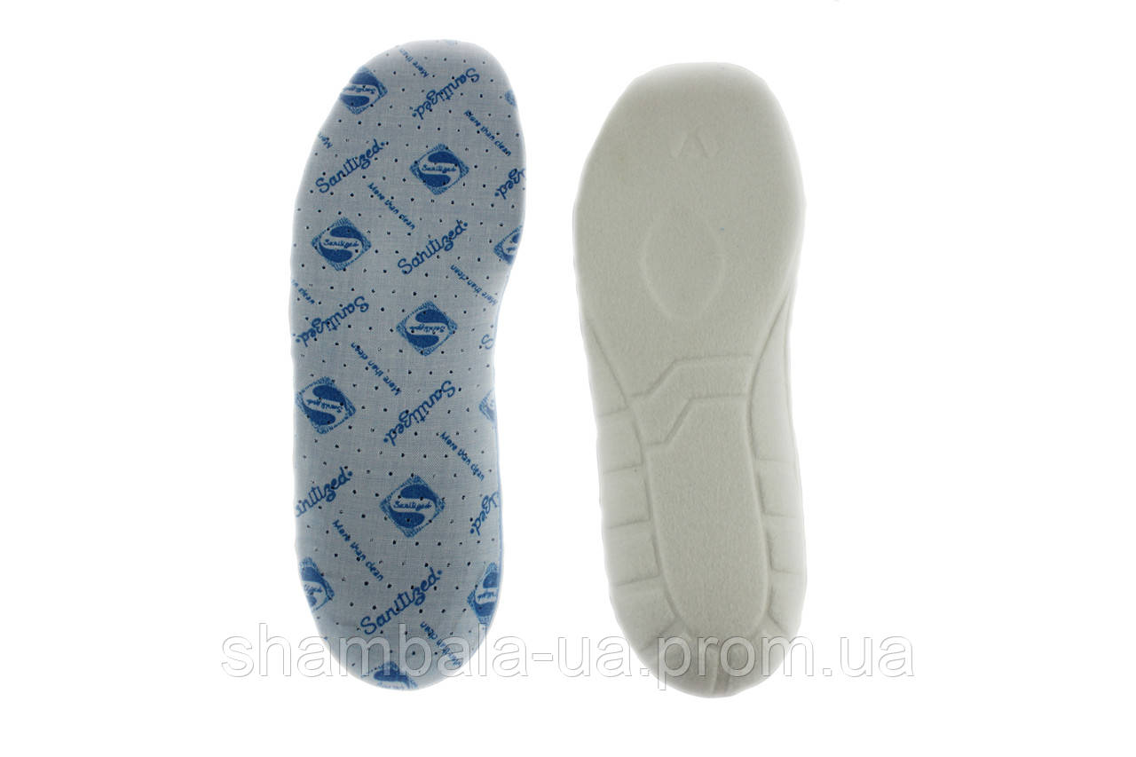 Устілки для взуття Coccine Sport Sanitized Блакитні (089300)