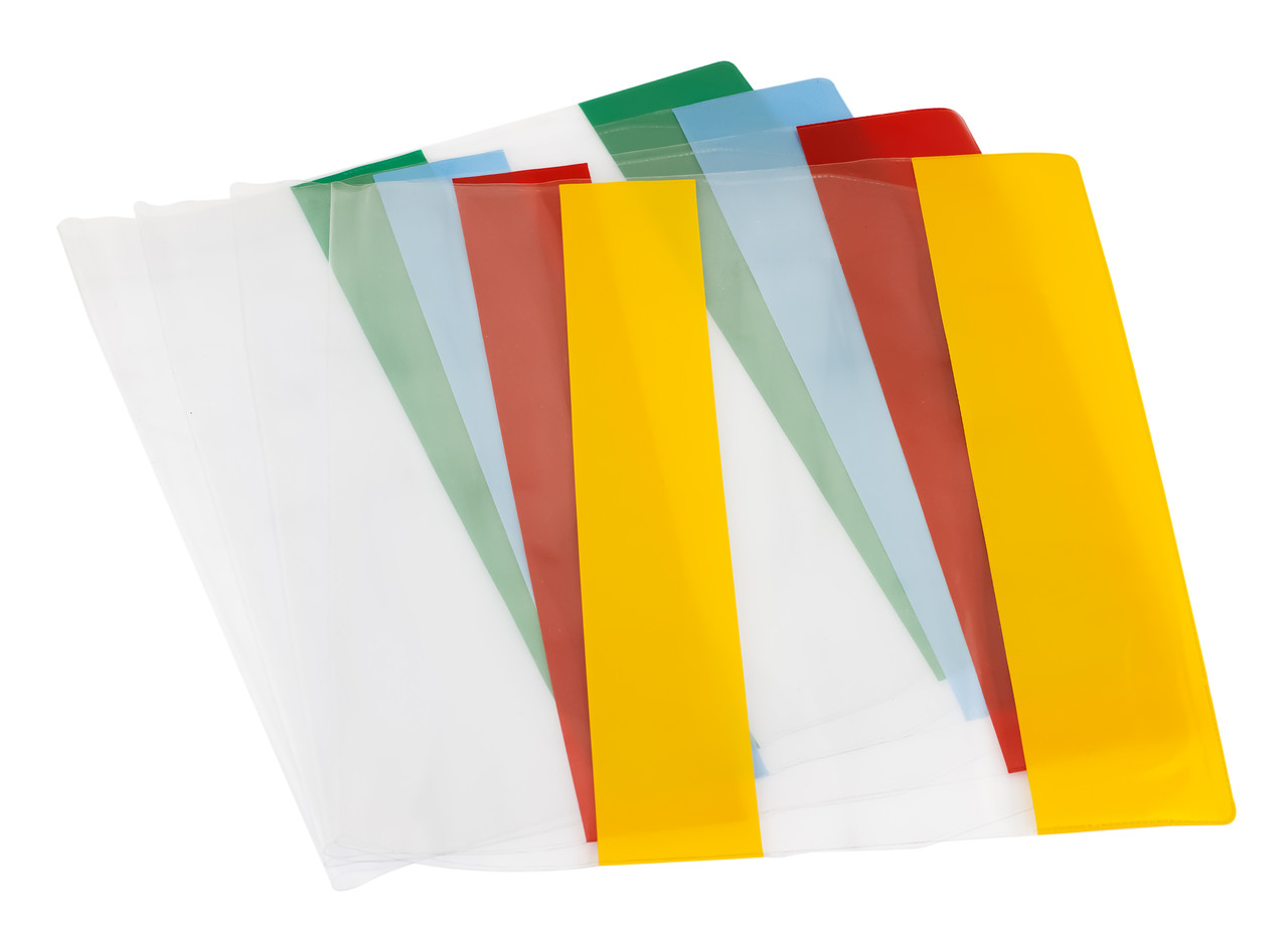 Обкладинка для підручників регульована В5 Польща кольоровий край 253мм*350-390мм