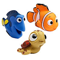 Finding Nemo The First Years Disney Finding Nemo Bath Toys - Dory, Nemo, and Squirt Squirting Kids Bath