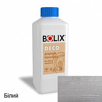 Лессировочный препарат для декоративных эффектов Bolix DECO Lazur, прозрачный, 5 л, белый
