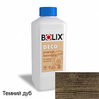 Лесування препарату для декоративних ефектів Bolix DECO Lazur, прозорий, 5 л, темний дуб