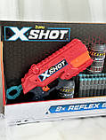 Дитячий набір бластерів X-Shot Red Excel Reflex Double, дитяча зброя, фото 2