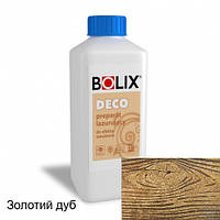 Лессировочный препарат для декоративных эффектов Bolix DECO Lazur, прозрачный, 5 л, золотой дуб