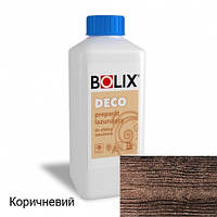 Лессировочный препарат для декоративных эффектов Bolix DECO Lazur, прозрачный, 1 л, коричневый