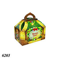 Новогодняя коробка Сундук зеленый 700 гр (10шт)