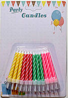 Свічки для торта 24 шт