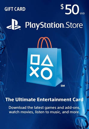 Playstation Network Card 50$ (USA), фото 2